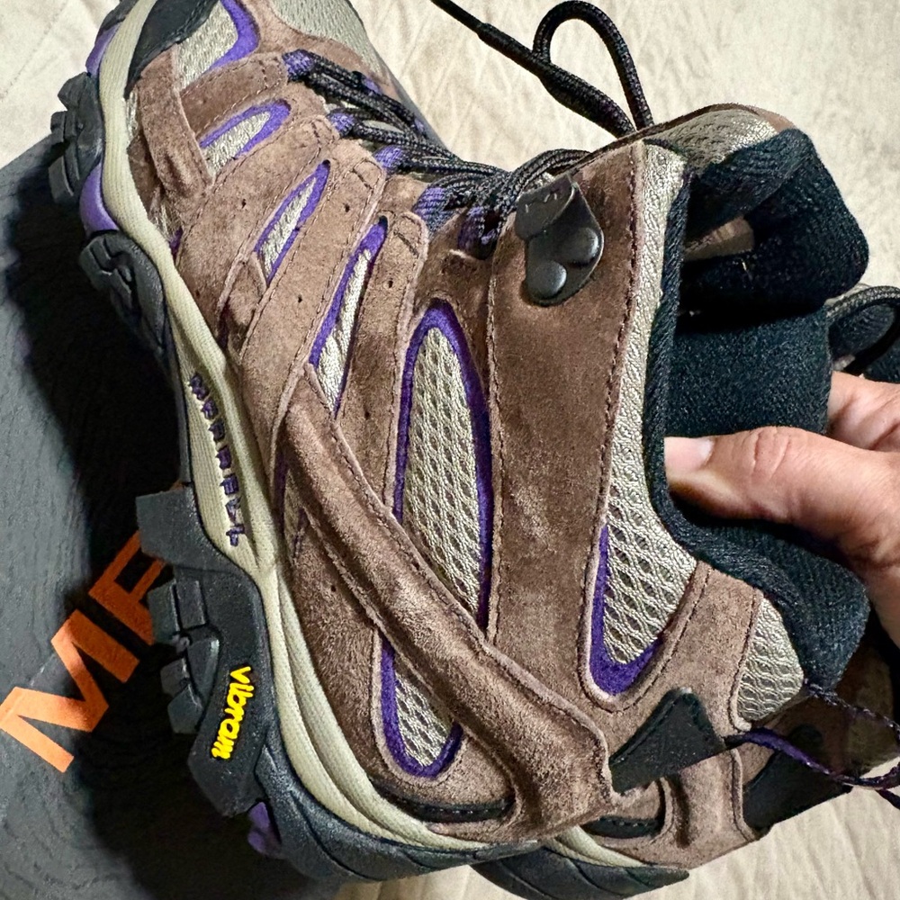 Merrell Men's Brown and Purple Athletic Shoes OR BEST OFFER - Picture 4 of 10